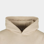 Beige men’s Baze Dessert hoodie – front hood view