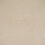 Beige men’s Baze Dessert hoodie – front logo view