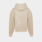 Beige women’s Baze Dessert hoodie –  back view