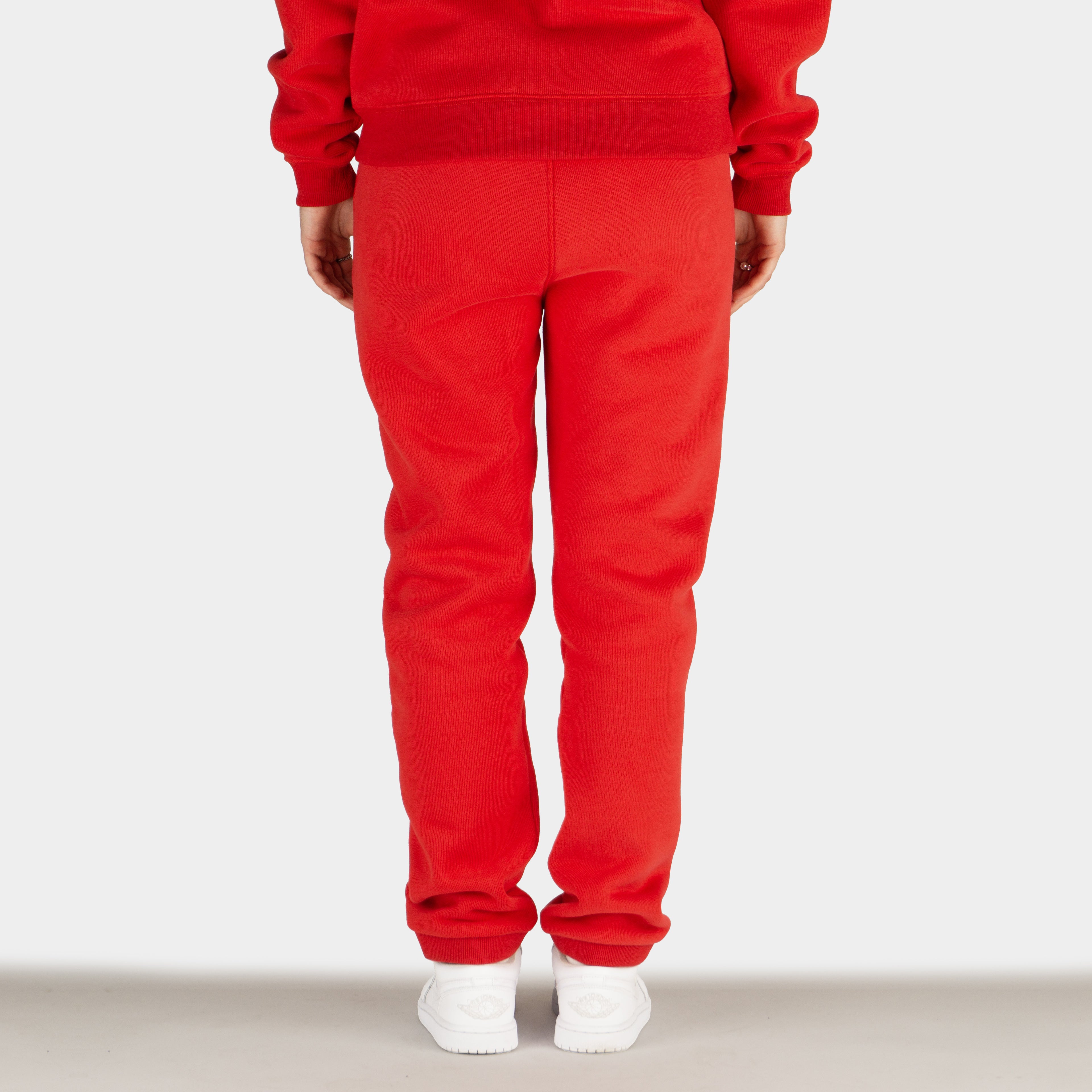 Red women´s Baze Ember lock pants - model back view