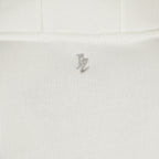 White Baze Ghost hoodie – back logo view