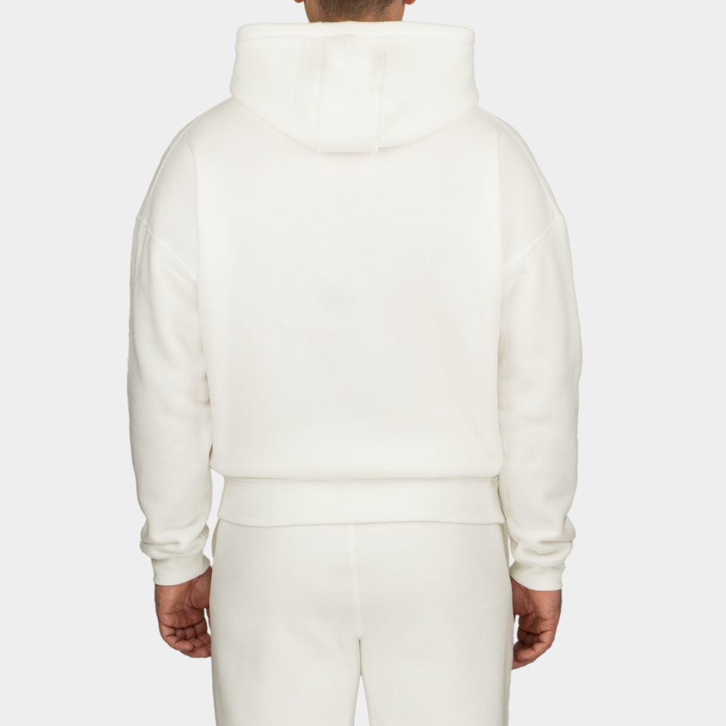 White men´s Baze Ghost hoodie - model back view