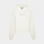 White women’s Baze Ghost hoodie – front view