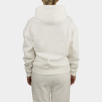White women´s Baze Ghost hoodie - model back view