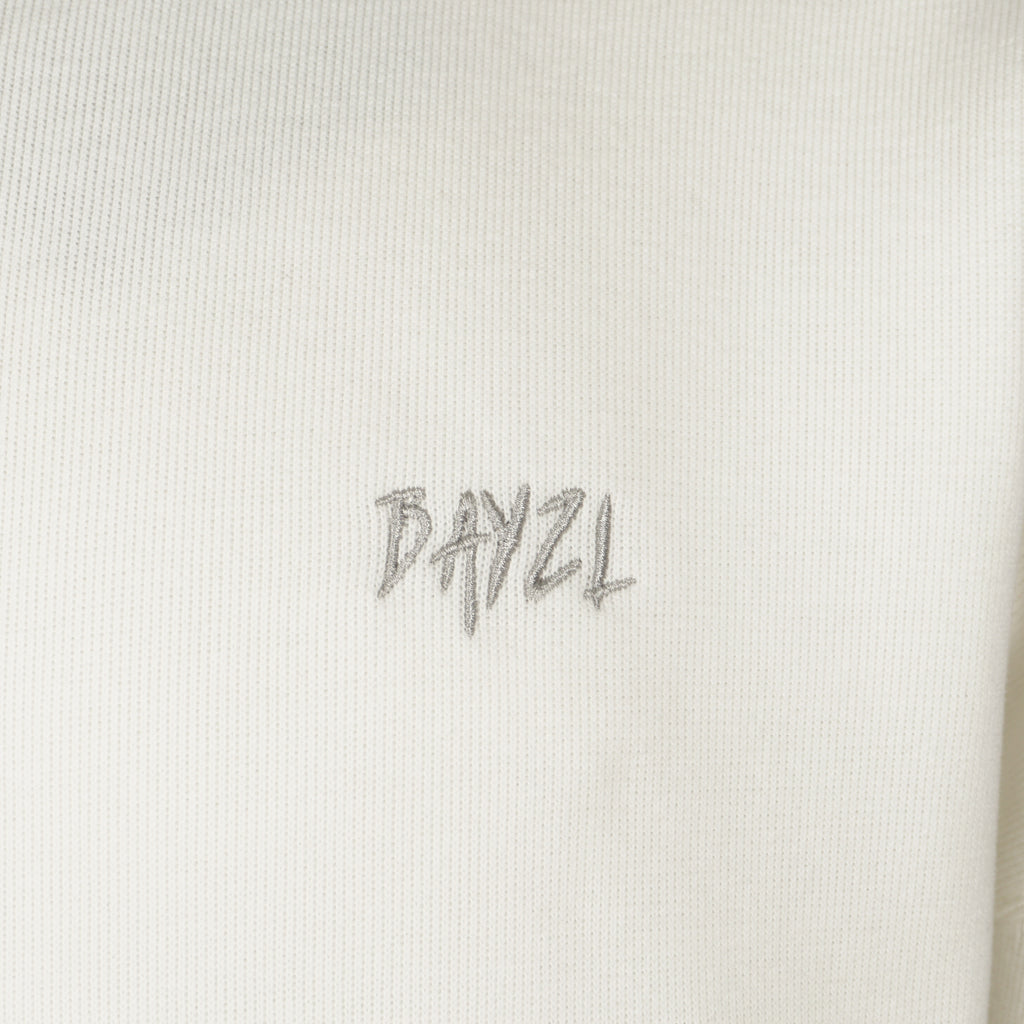 White Baze Ghost sweater – front logo view