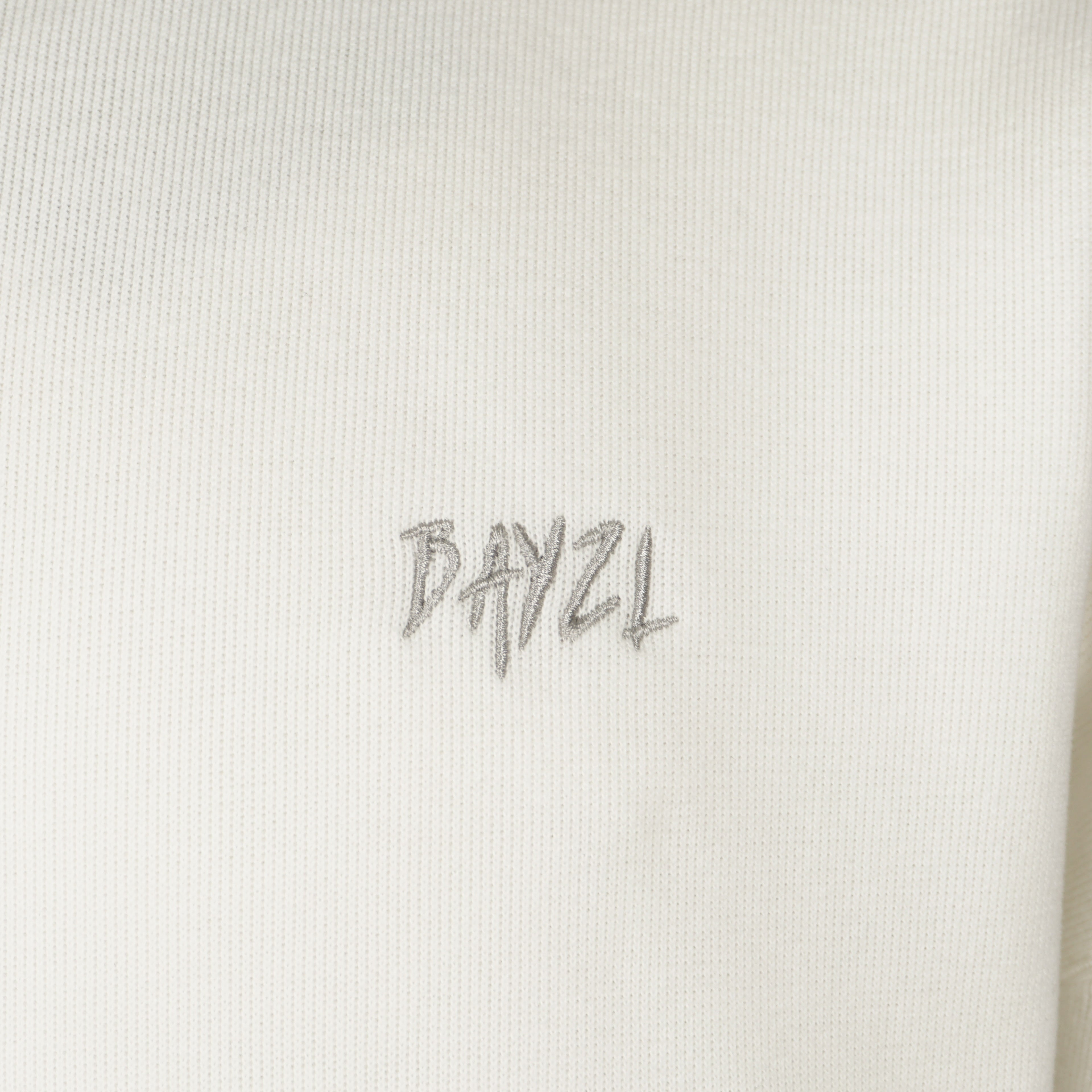White Baze Ghost sweater – front logo view