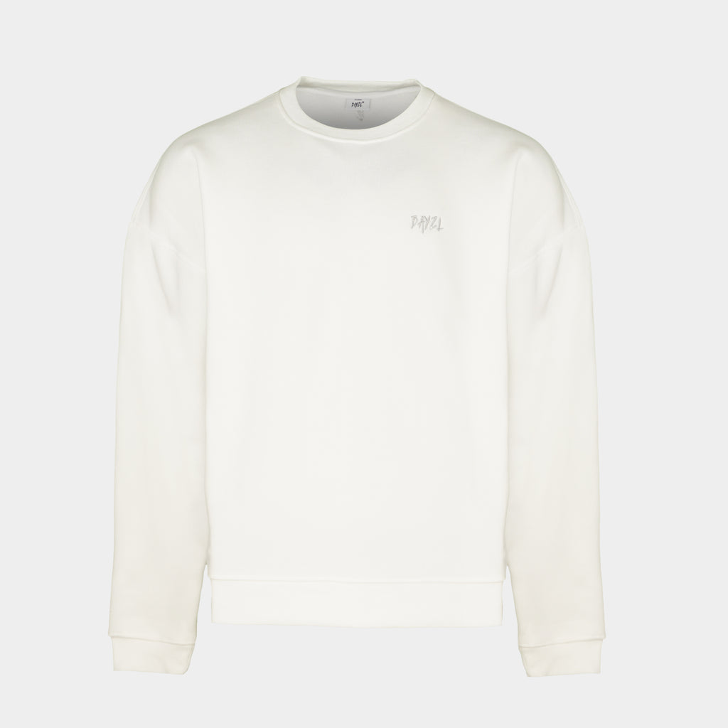 White men’s Baze Ghost sweater – front view