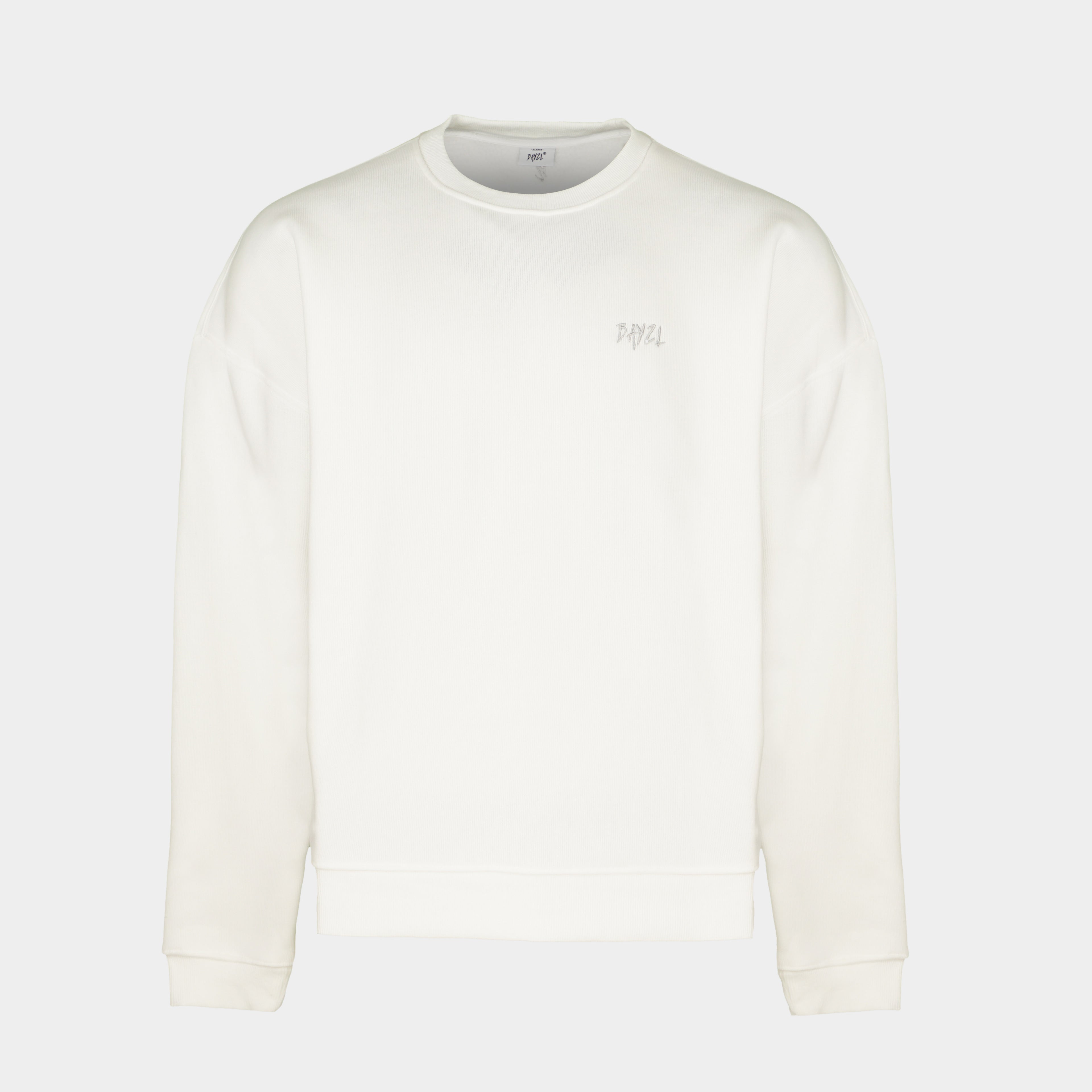 White men’s Baze Ghost sweater – front view