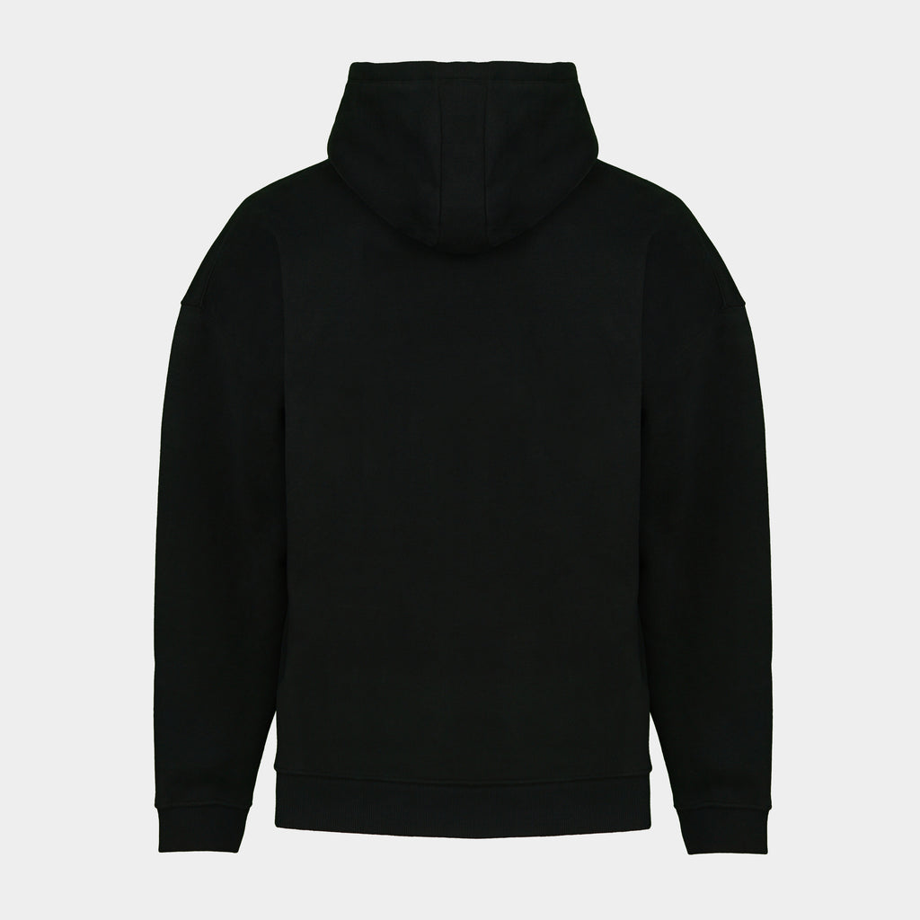 Black men’s Baze Midnight hoodie – back view