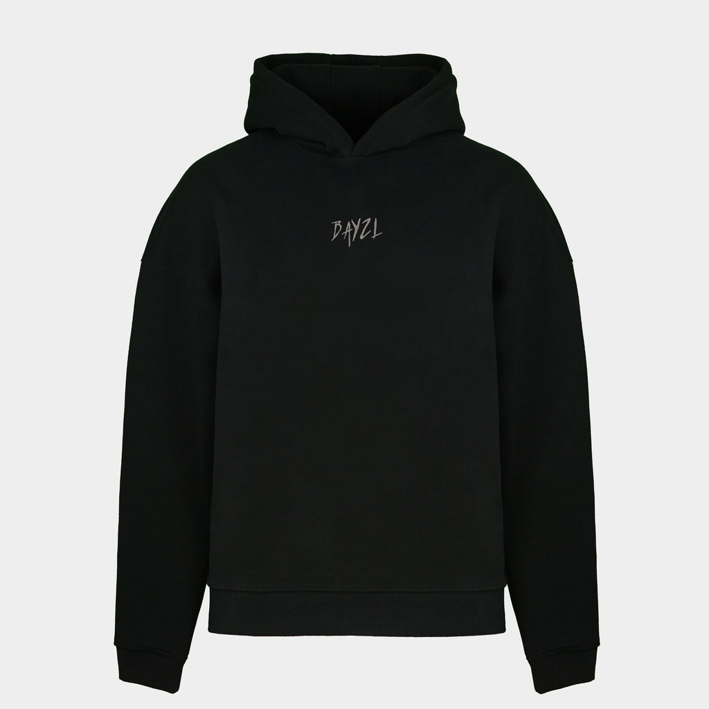Black men’s Baze Midnight hoodie – front view