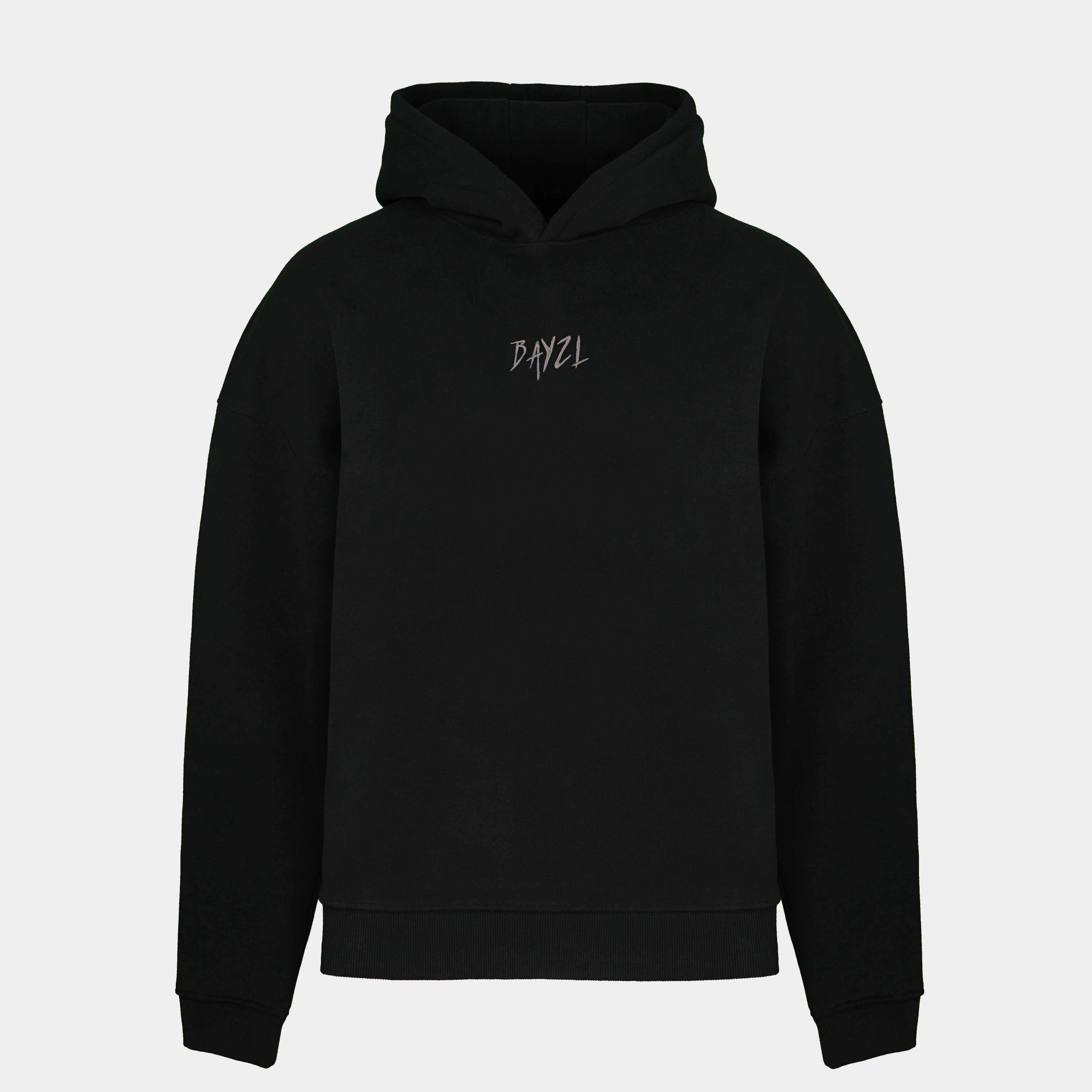 Black men’s Baze Midnight hoodie – front view