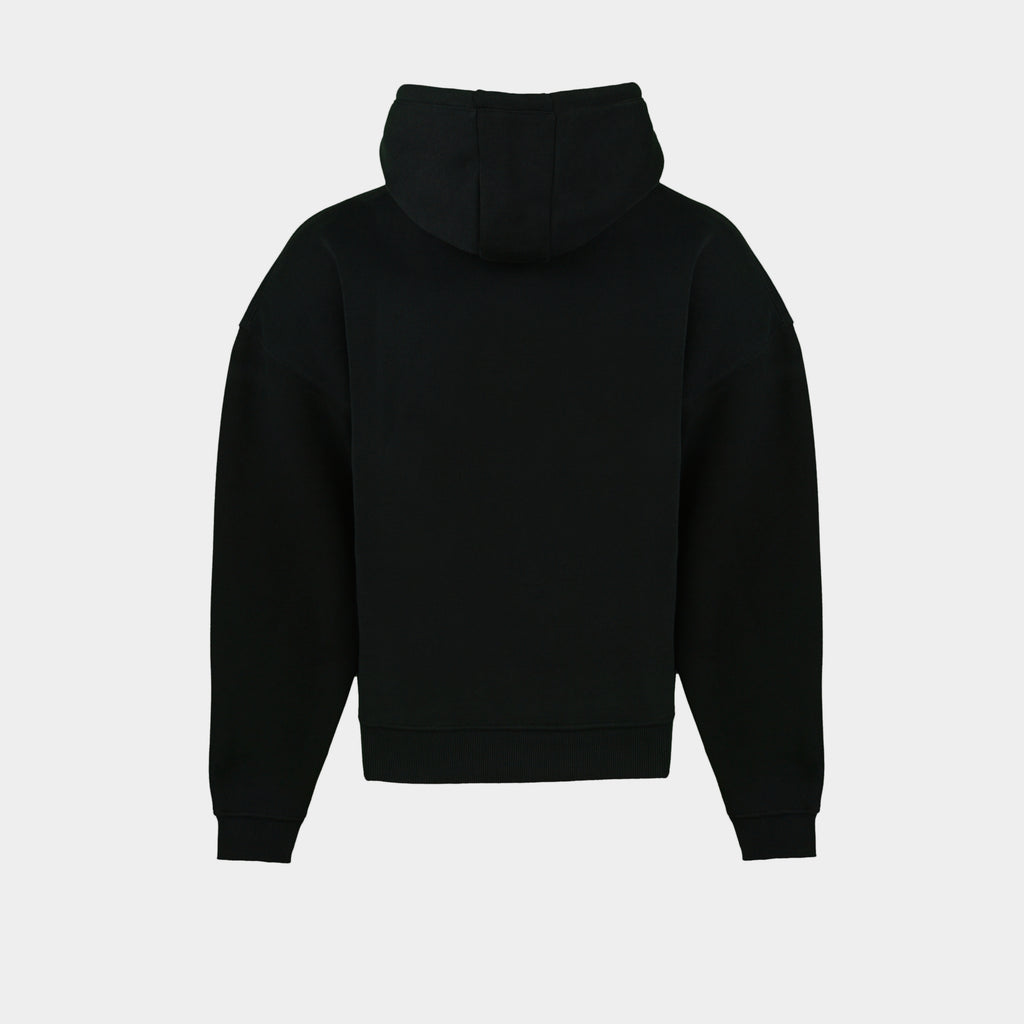 Black women’s Baze Midnight hoodie – back view