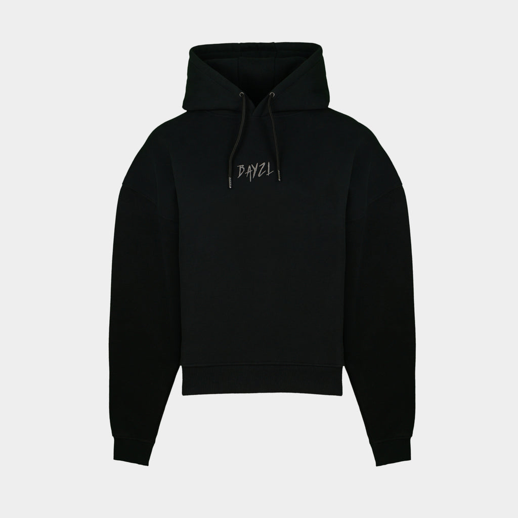 Black women’s Baze Midnight hoodie – front view
