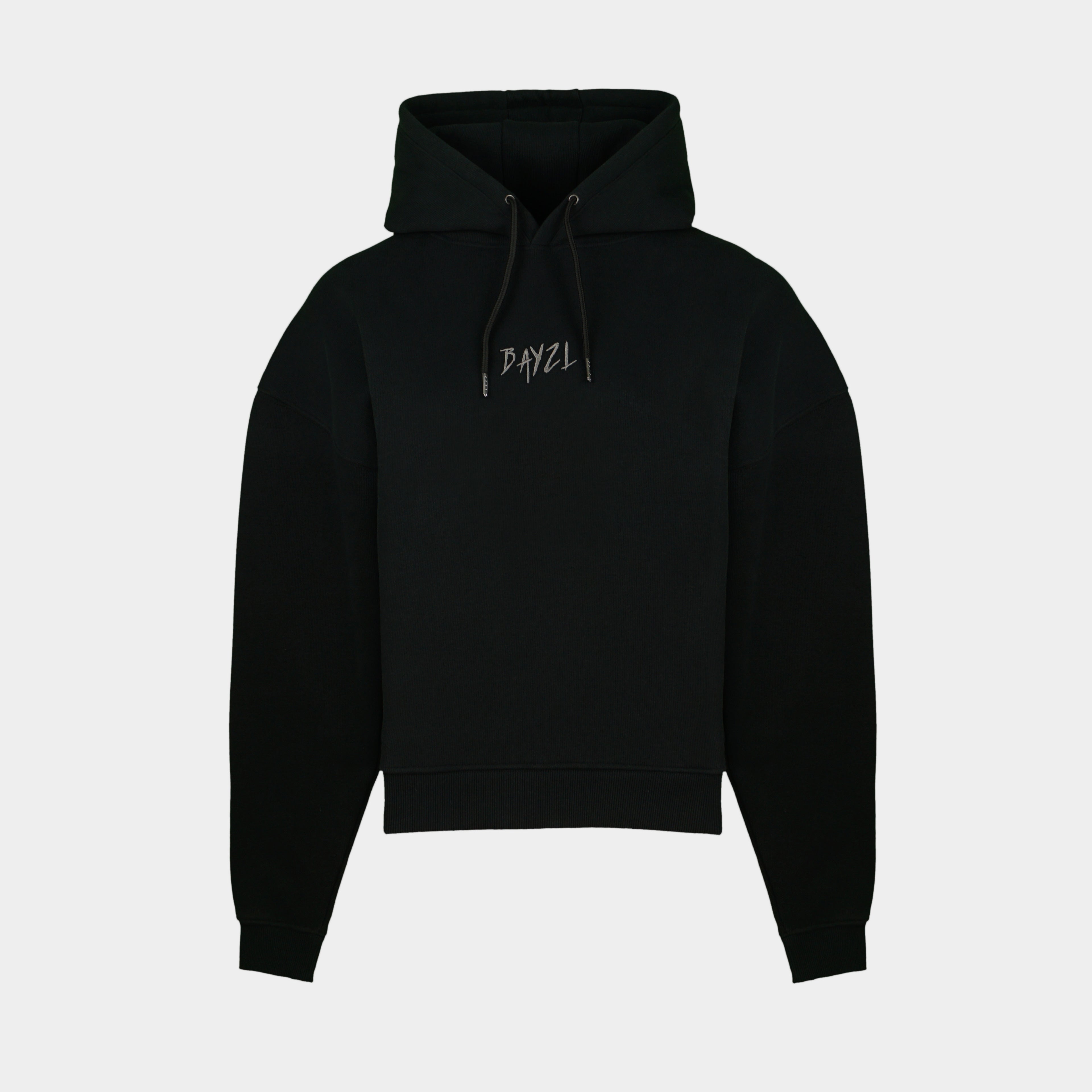 Black women’s Baze Midnight hoodie – front view