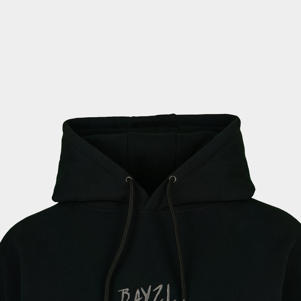 Black women’s Baze Midnight hoodie – front hood view