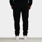 Black men´s Baze Midnight lock pants - model back view