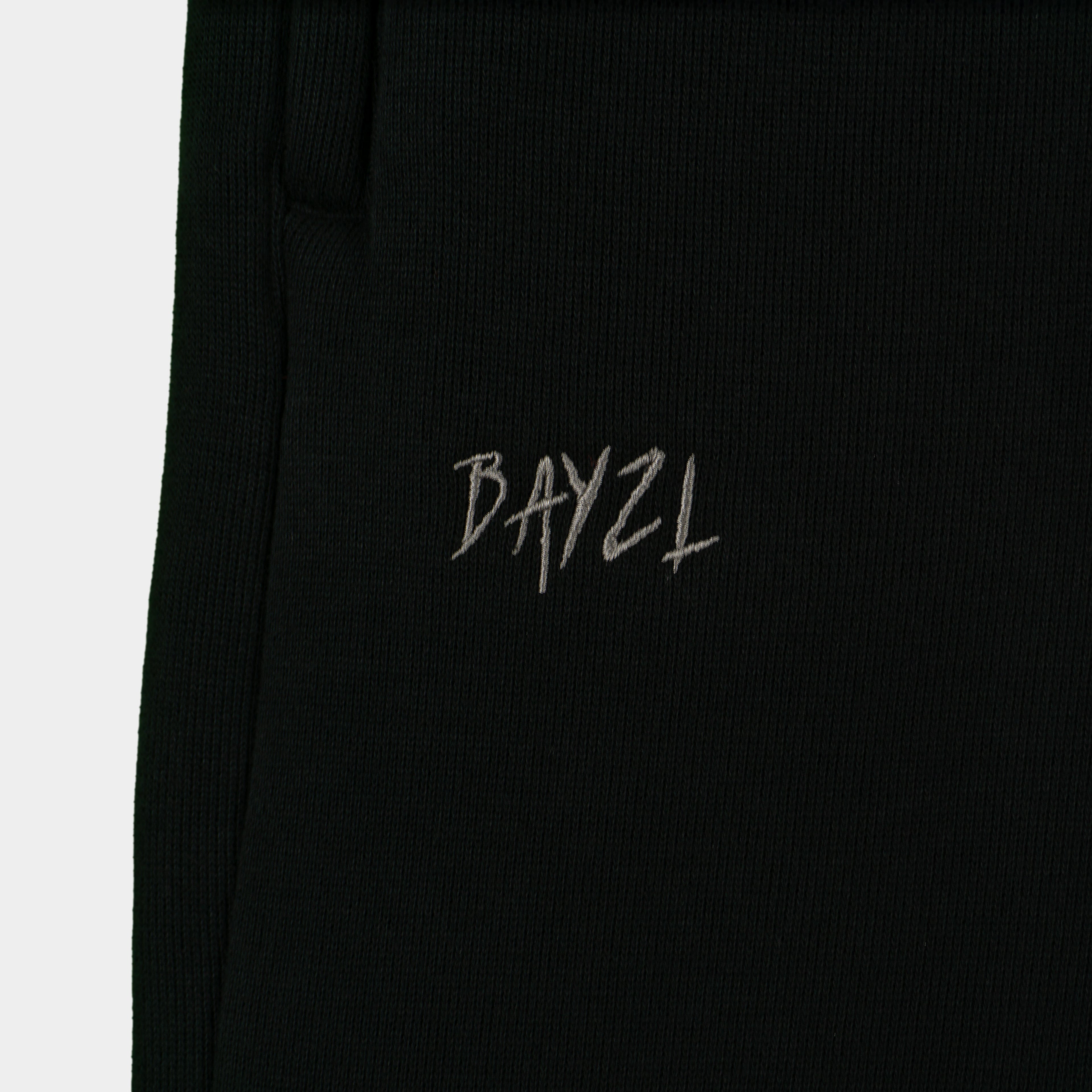 Black Baze Midnight pants - logo view