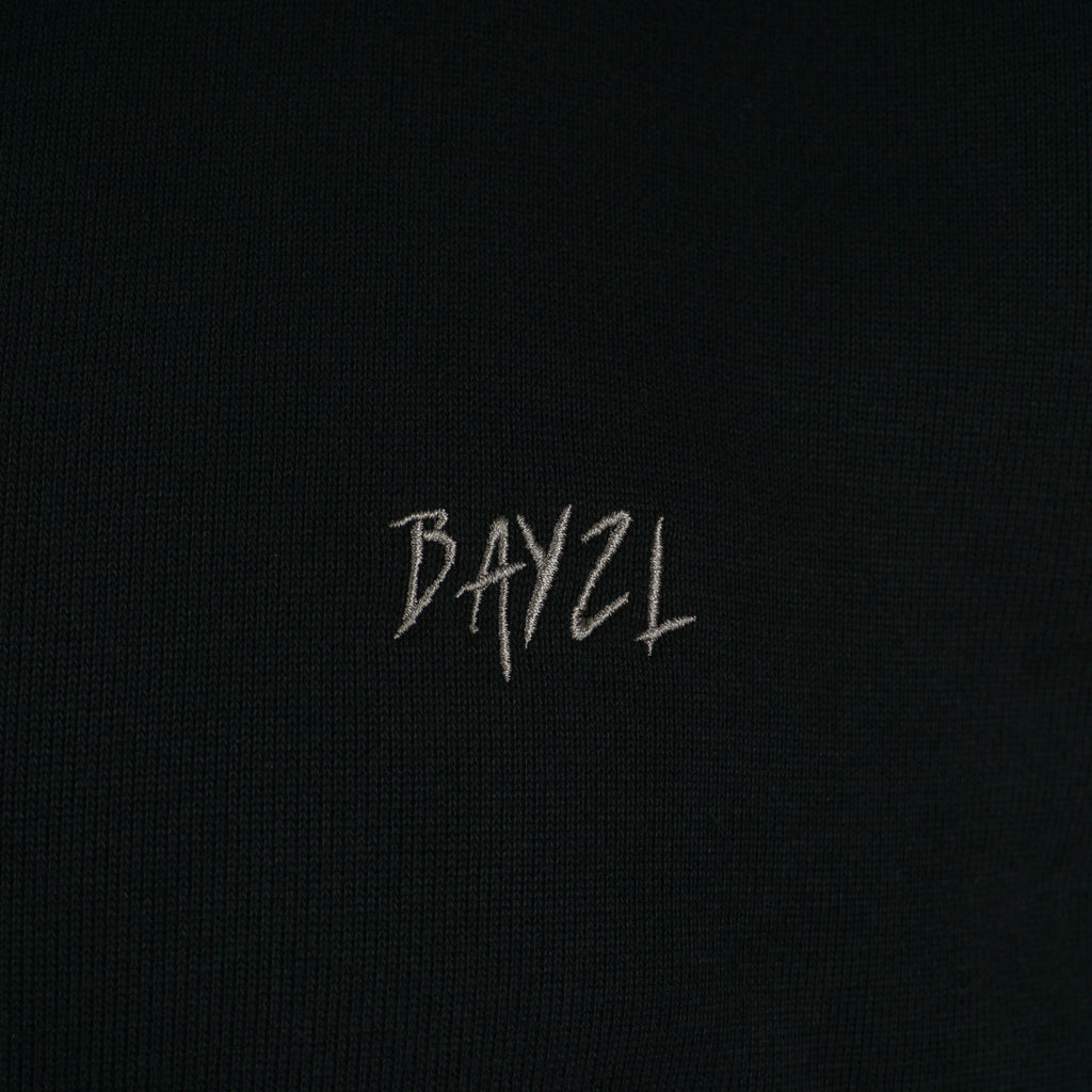 Black Baze Midnight sweater – front logo view