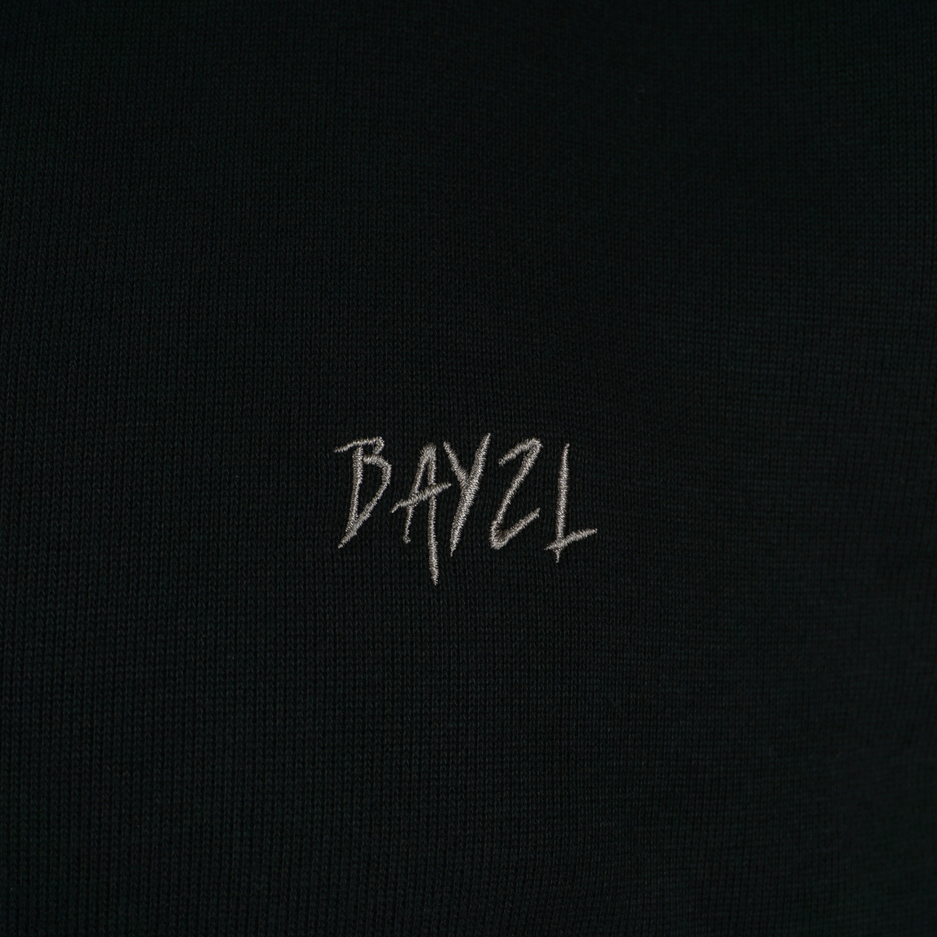 Black Baze Midnight sweater – front logo view