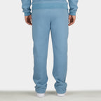 Blue men´s Baze Skyline flow pants - model back view