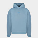Blue men’s Baze Skyline hoodie – front view