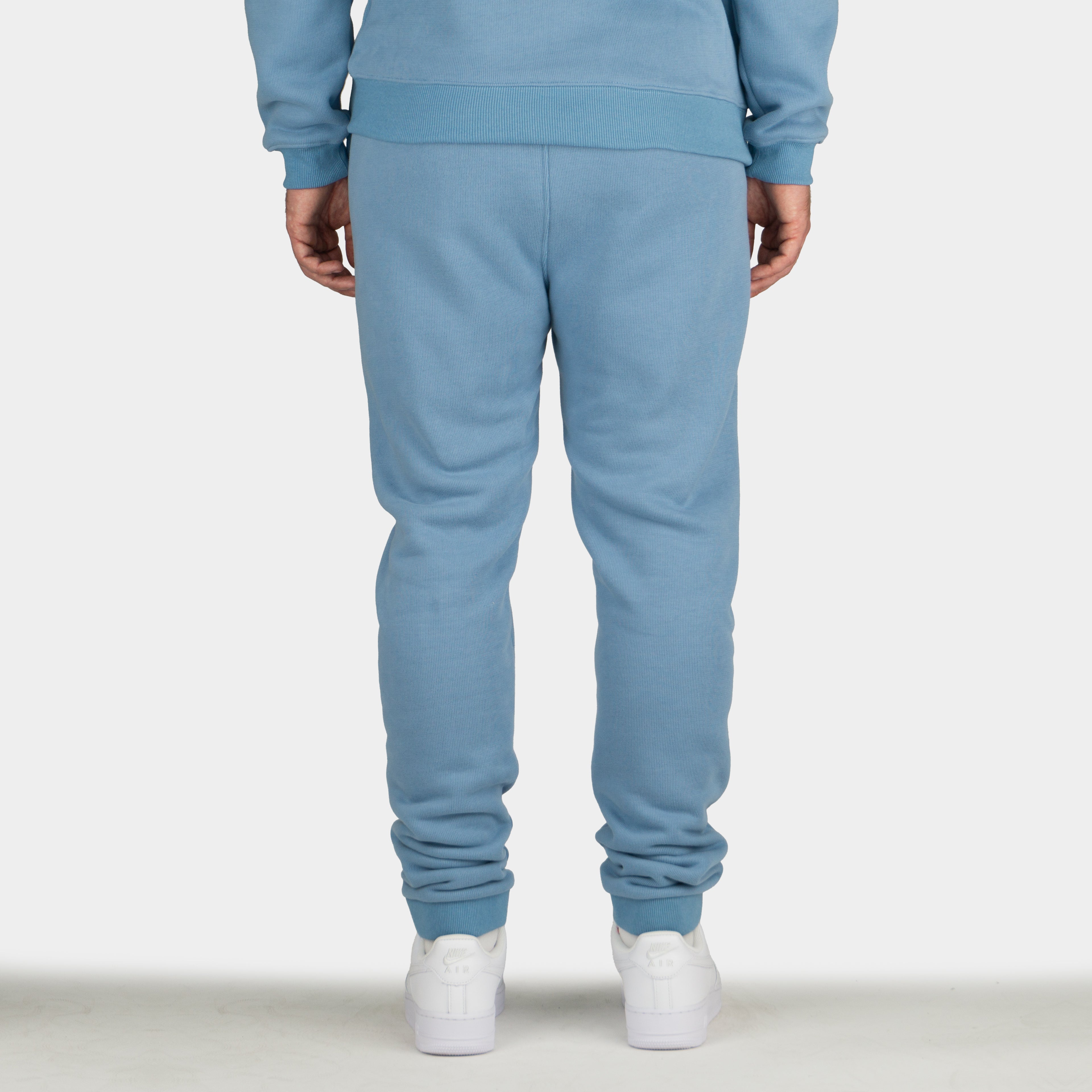 Blue men´s Baze Skyline lock pants - model back view